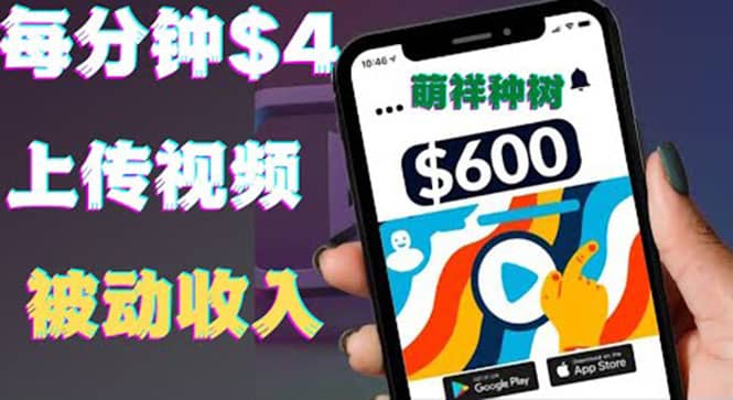 只需要上传视频然后每分钟赚4美元项目：详细操作步骤，新手也可操作-布谷屋免费网赚资源网
