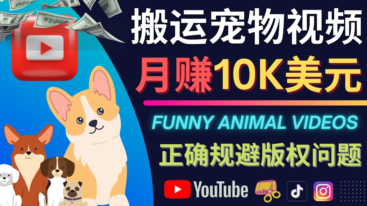 搬运TIKTOK视频到YouTube,并进行二次创作,月赚1万美元以上-布谷屋免费网赚资源网