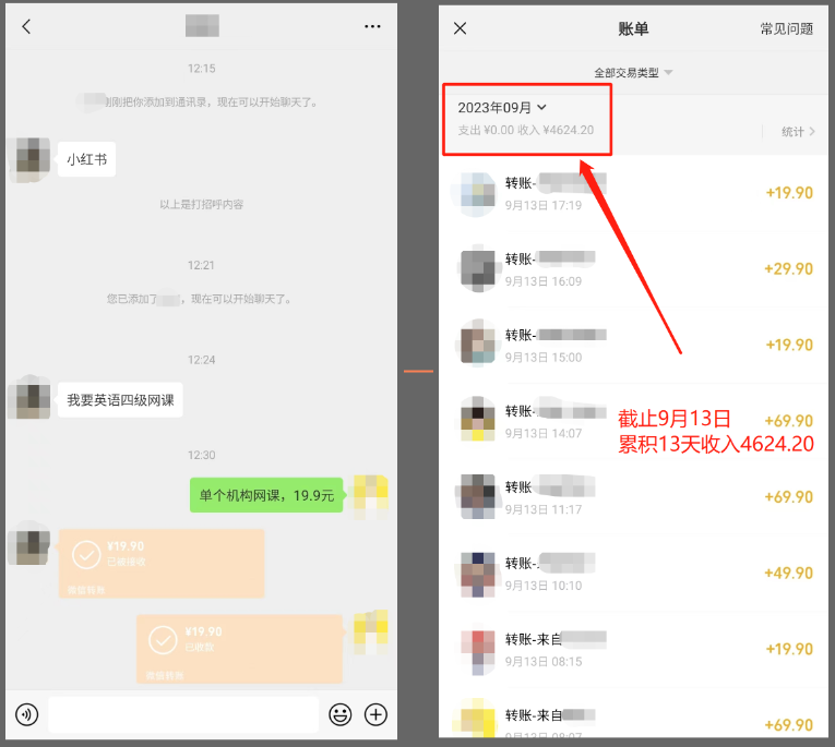 小红书英语资料变现,日入400+,不会英语也能做,长期项目(附2828G资料)-布谷屋免费网赚资源网