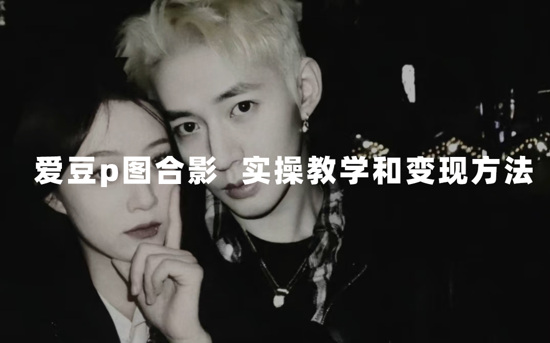 最新玩法 与爱豆p图合照爆火 10分钟教会你 实操日入300+-布谷屋免费网赚资源网