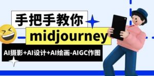 midjourney新手入门基础,AI摄影+AI设计+AI绘画-AIGC作图(59节课时)-布谷屋免费网赚资源网