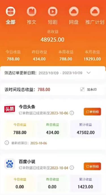 图片[2]-外面收费990的小说推广软件，零粉丝可变现，月入3000+，小白当天即上手-布谷屋免费网赚资源网