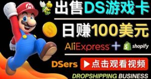 出售DS游戏卡,日赚100美元以上,净利润可达100%-布谷屋免费网赚资源网
