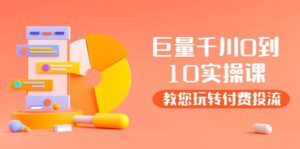 某收费培训:巨量千川两天实操课:教您玩玩转付费投流-布谷屋免费网赚资源网