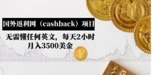 国外返利网(cashback)项目:无需懂任何英文,每天2小时,月入3500美元-布谷屋免费网赚资源网
