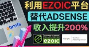 利用Ezoic优化网站广告：把自己的Adsense广告收入提升80%到200%-布谷屋免费网赚资源网