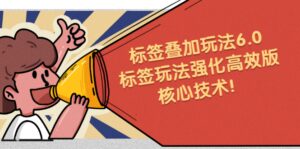 鬼式标签叠加玩法6.0-标签玩法强化高效版,核心技术-布谷屋免费网赚资源网