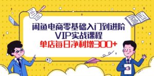 闲鱼电商零基础入门到进阶VIP实战课程-布谷屋免费网赚资源网