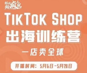 疯人院:TikTok Shop出海训练营(一店卖全球),出海抢占全球新流量-布谷屋免费网赚资源网