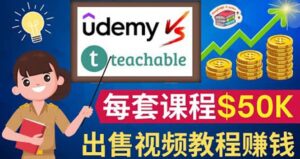 制作出售视频课程并快速进行粉丝变现的方法,轻松获利5万美元以上-布谷屋免费网赚资源网