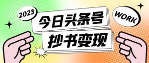 外面收费588的最新头条号软件自动抄书变现玩法（软件 教程）-布谷屋免费网赚资源网