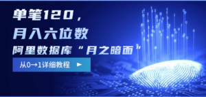阿里数据库“月之暗面”影评撰写,边追剧边赚钱,单笔120,从0→1,月入六位数-布谷屋免费网赚资源网