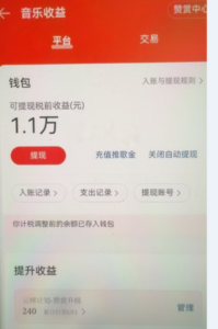 汽水音乐人挂机2.0（附赠网易云音乐人挂机）单账号月入6000＋，可矩阵-布谷屋免费网赚资源网