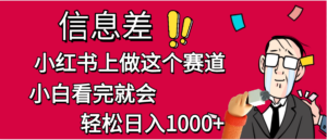 小红书人性痛点笔记,一条笔记点赞3W+,单日变现1000+-布谷屋免费网赚资源网